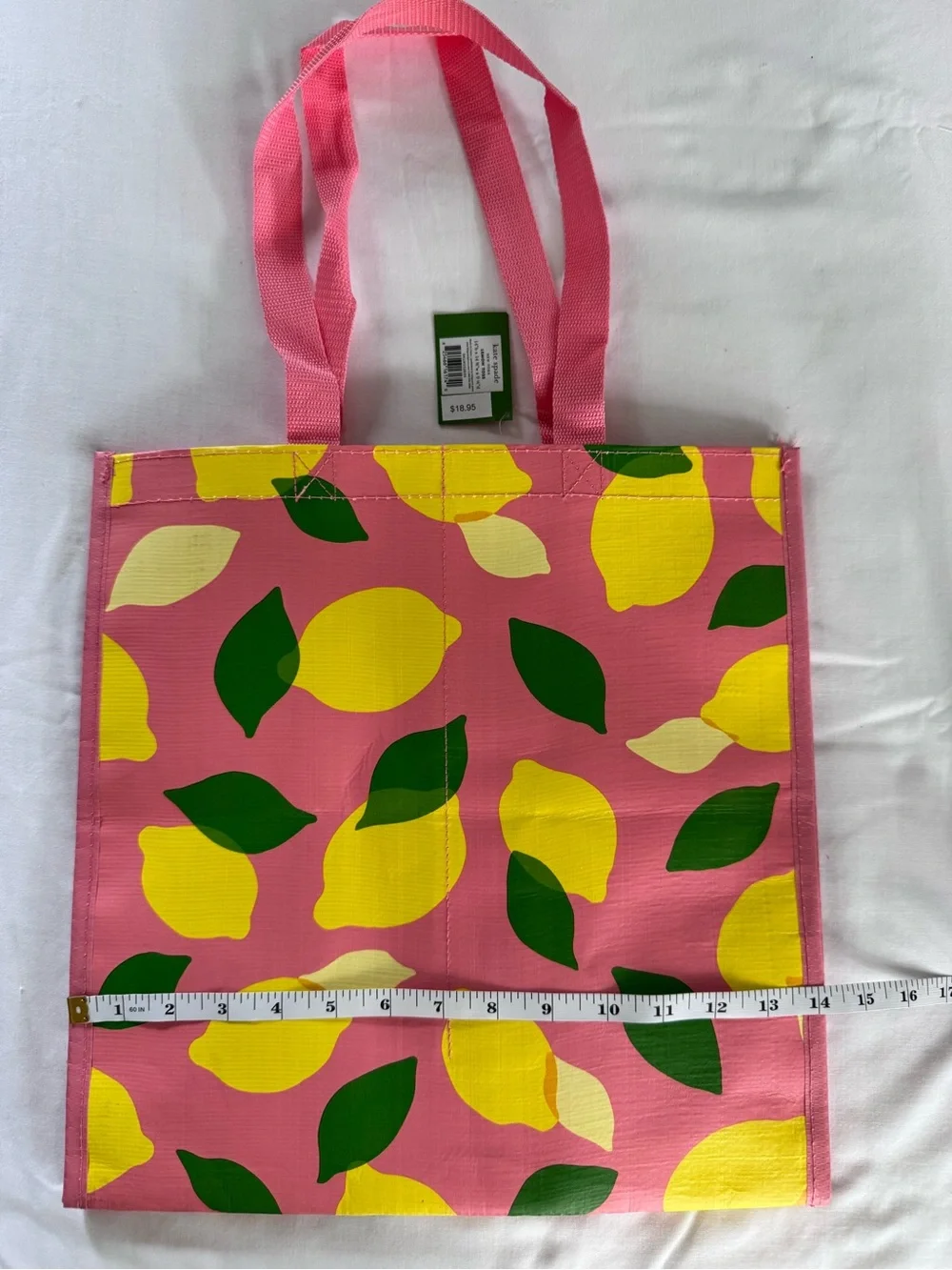 NWT Kate Spade Coral Lemon Tote Bag